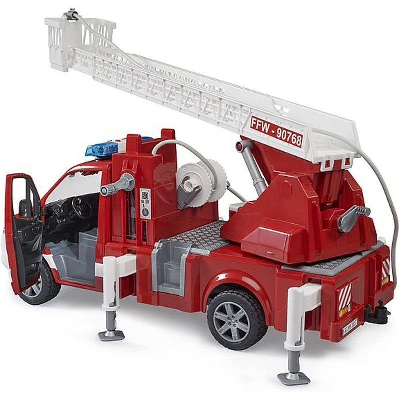 Bruder MB Sprinter Fire Engine w Ladder Water Pump & L/Smodule