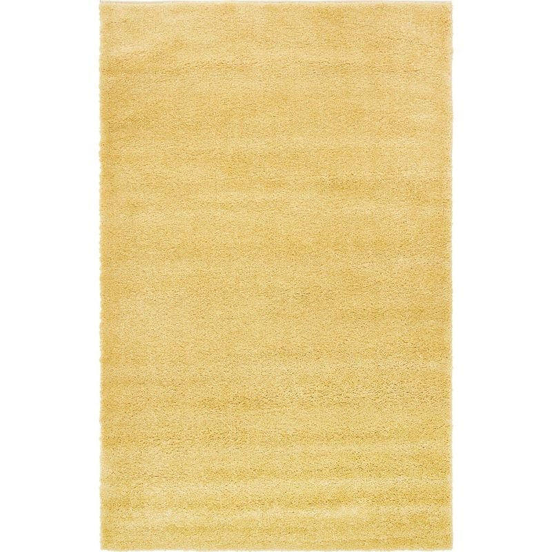 Unique Loom 3' 3 x 5' 3 Solo Calabasas Yellow Area Rug
