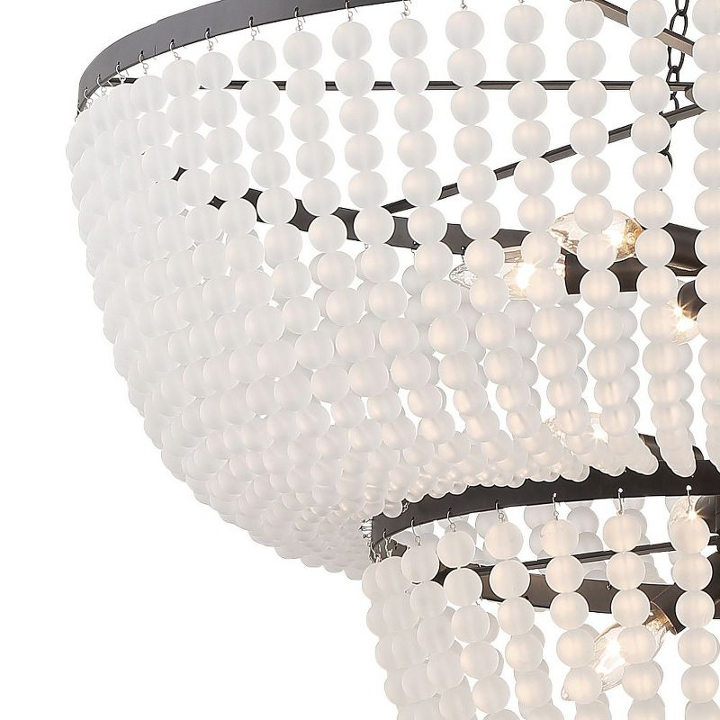 Crystorama Lighting Rylee 8 - Light Chandelier in  Matte Black
