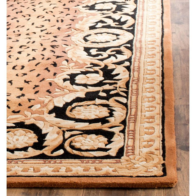 Naples NA712 Hand Tufted Accent Rug - Black/Gold - 2'x3' - Safavieh.