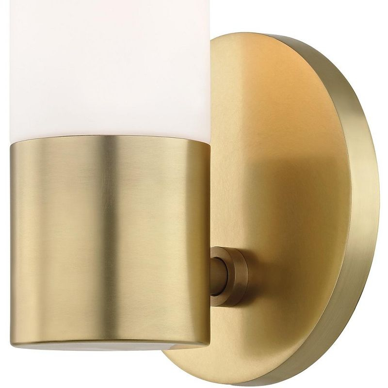 Mitzi Lola 1 - Light Wall Light in  Aged Brass Opal Matte Shade