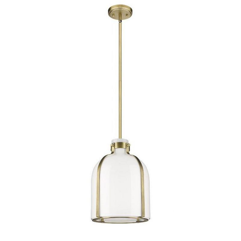 Z-Lite Pearson 1 - Light Chandelier in  Rubbed Brass