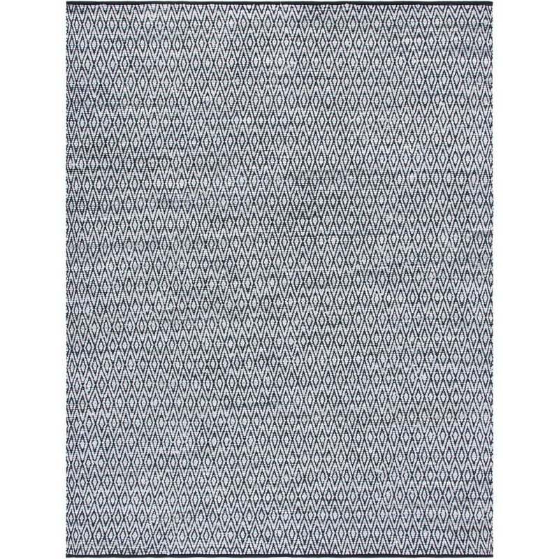 Montauk MTK621 Hand Woven Indoor Area Rug - Grey/Black - 6'x9' - Safavieh