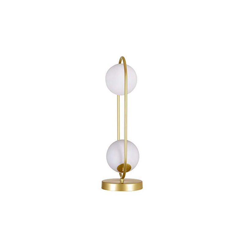 CWI Lighting Celeste 2 Light Lamp With Medallion Gold Finish
