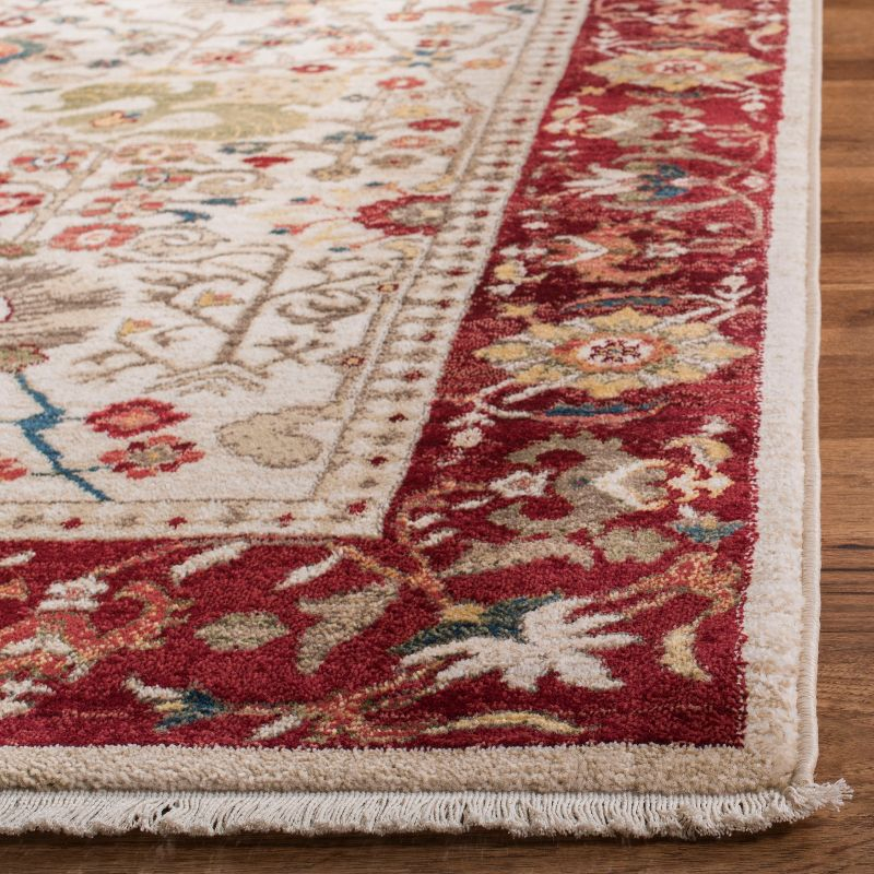 Kashan KSN303 Power Loomed Area Rug - Ivory/Red - 8'x10' - Safavieh.
