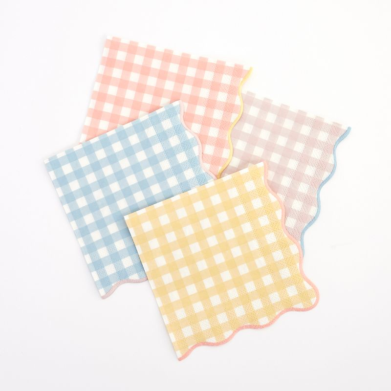 Meri Meri Gingham Large Napkins (Pack of 20)