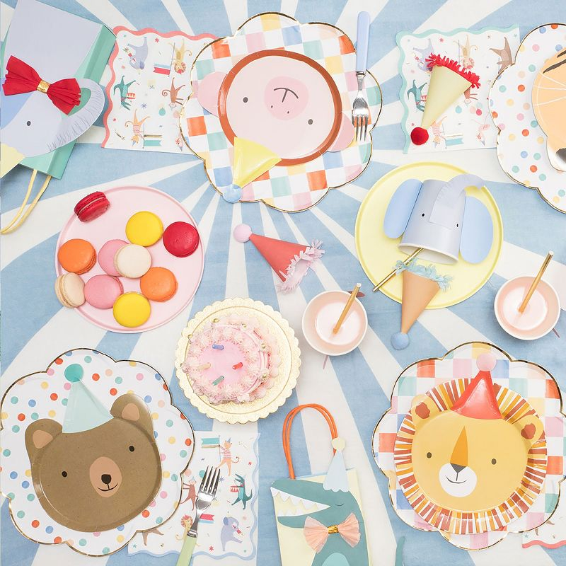 Meri Meri Animal Parade Large Napkins (Pack of 16)