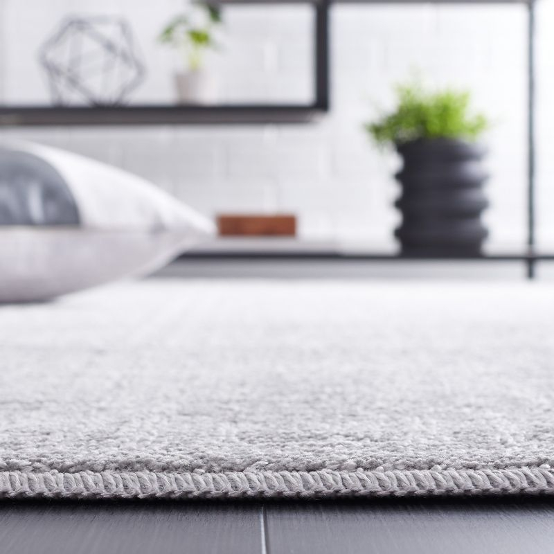 Pattern and Solid PNS412 Power Loomed Area Rug - Grey - 9'x13' - Safavieh.