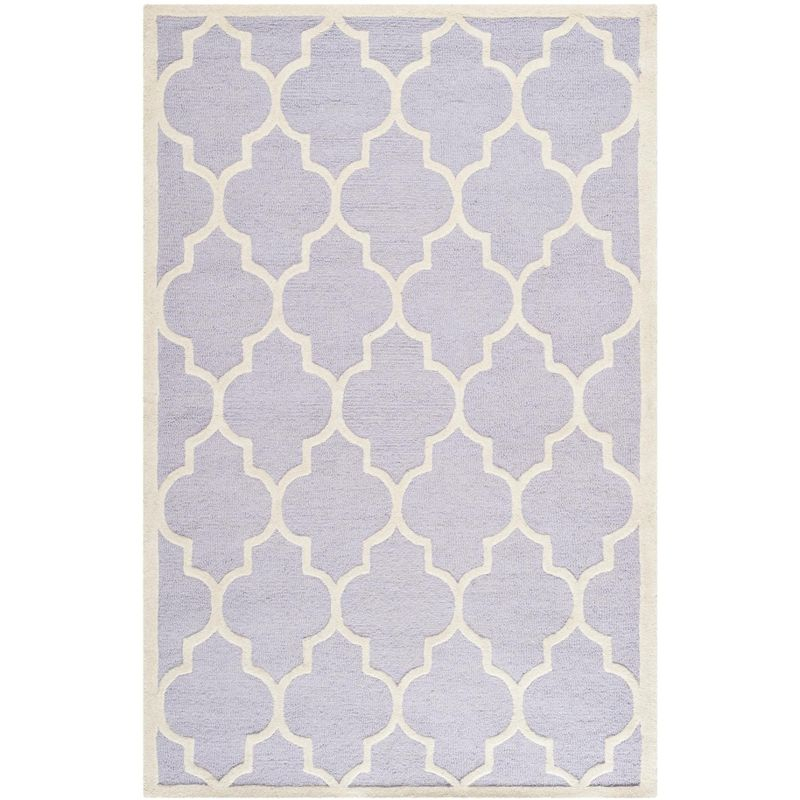 Cambridge CAM134 Tufted Indoor Area Rug - Lavander/Ivory - 5'x8' - Safavieh