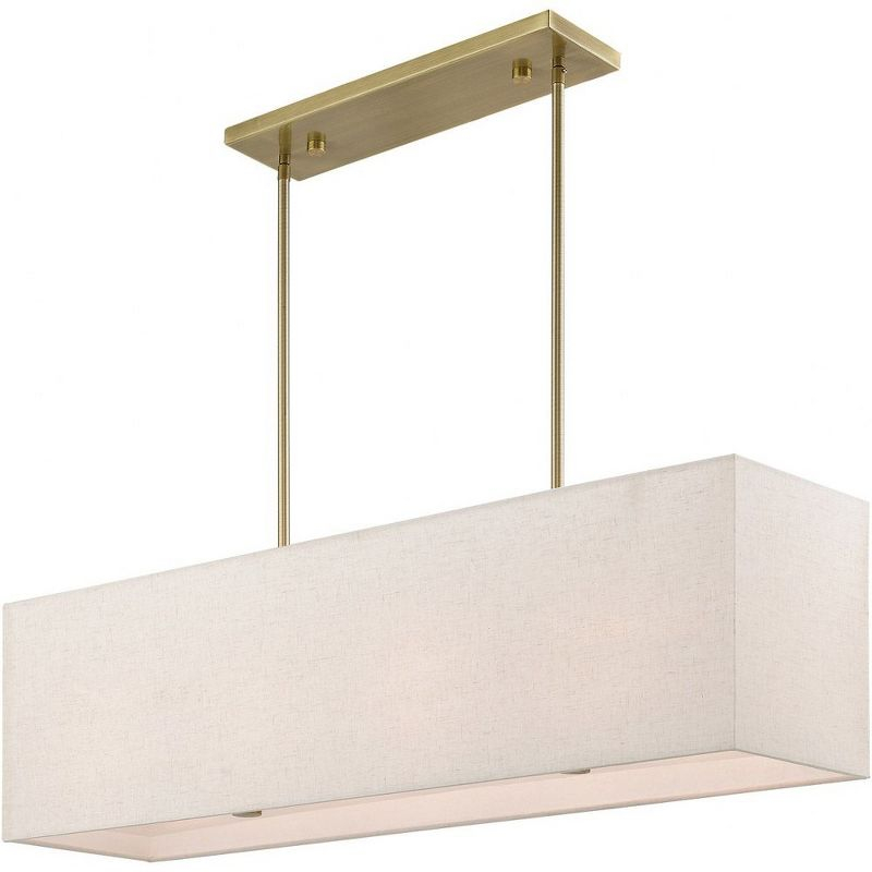 Livex Lighting Summit 4 - Light Chandelier in  Antique Brass