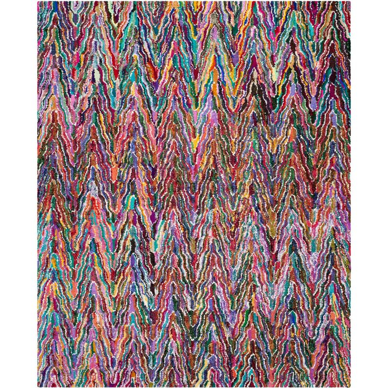 Nantucket NAN312 Hand Tufted Indoor Area Rug - Multi - 9'x12' - Safavieh