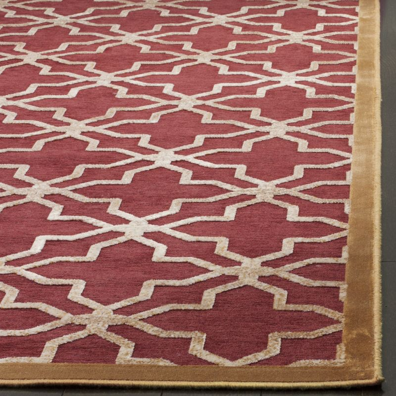Star Gradient Martha Stewart Viscose Pile Geometric Rug