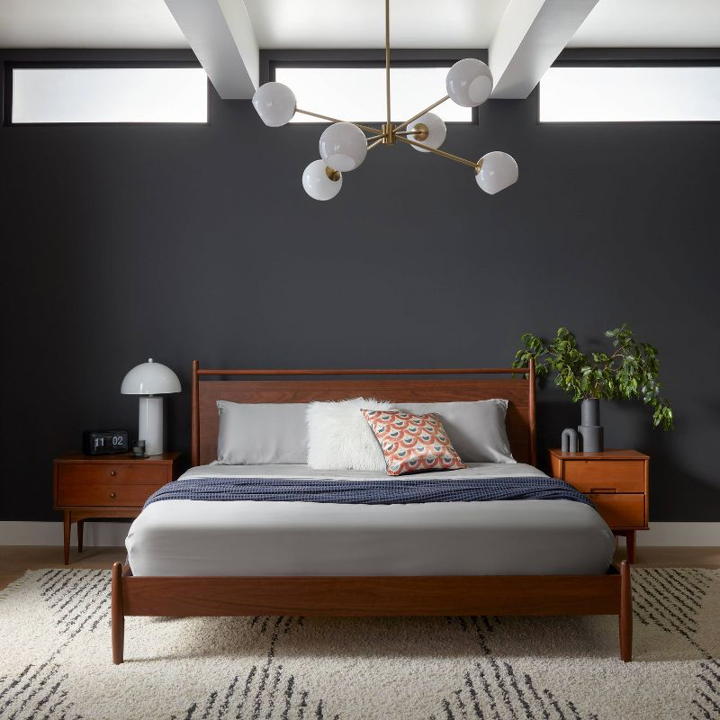 Tempur-Pedic Queen 400 Thread Count Cool Luxury Sheet Set Gray