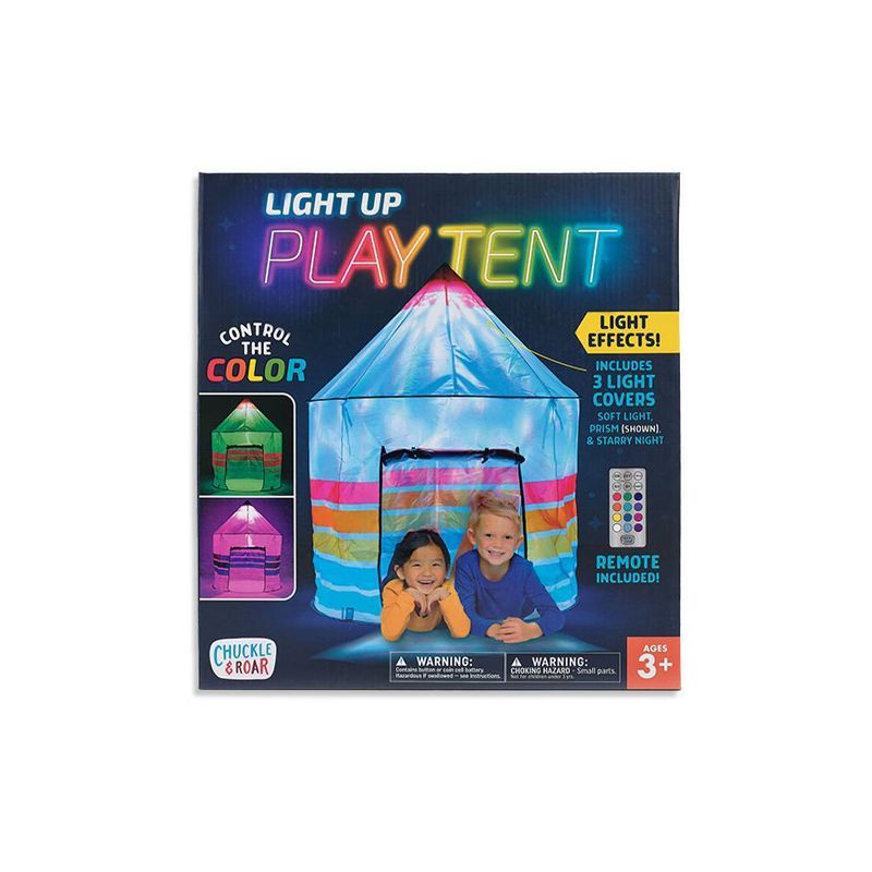 Chuckle & Roar LED Light Up Play Tent