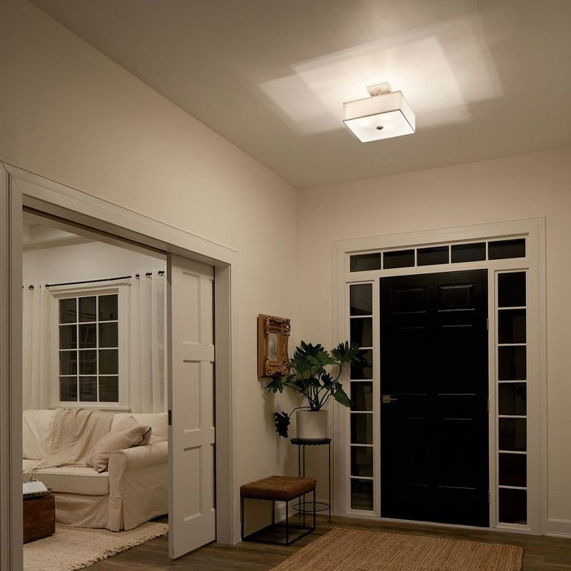 Kichler Lighting Shailene 3 - Light Semi-Flush Mount in  Brushed Nickel