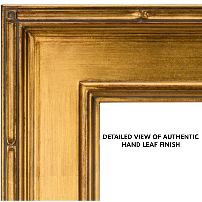 Creative Mark Museum Collection Gold Plein Aire Frames - 5x7" Museum Quality Plein Aire Frames for Photos, Artwork, Paintings, & More! - 2 Pack