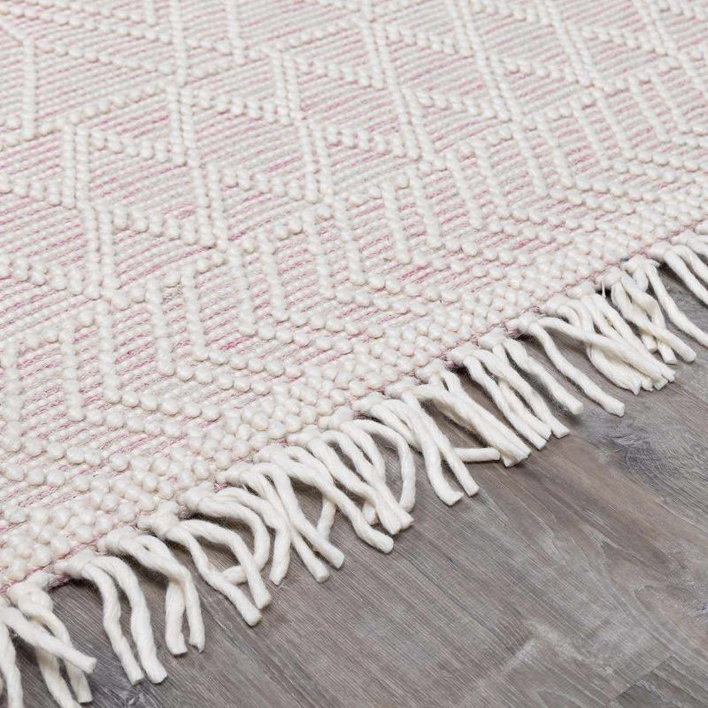 Hauteloom Rectangle Area Rug   Ivory