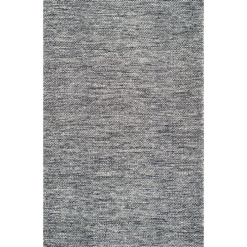 Nuloom Alessi Hand Woven Cotton Indoor Area Rug, 3' x 5', Gray