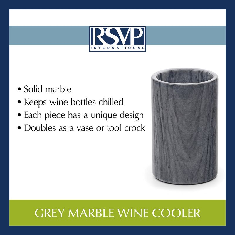 RSVP Marble Wine Cooler - Gray