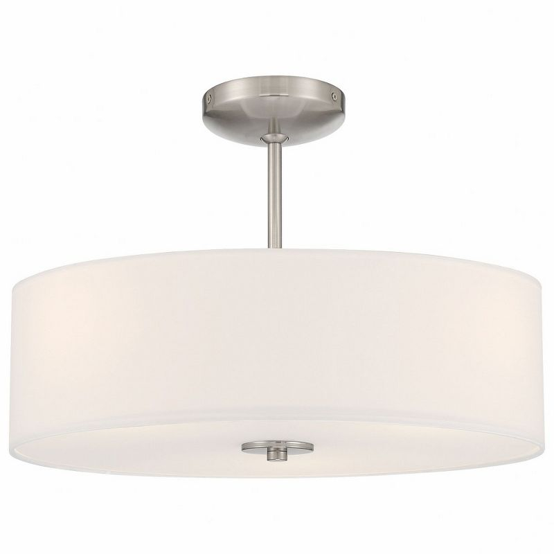 Access Lighting Mid Town 3 - Light Pendant in  Brushed Steel