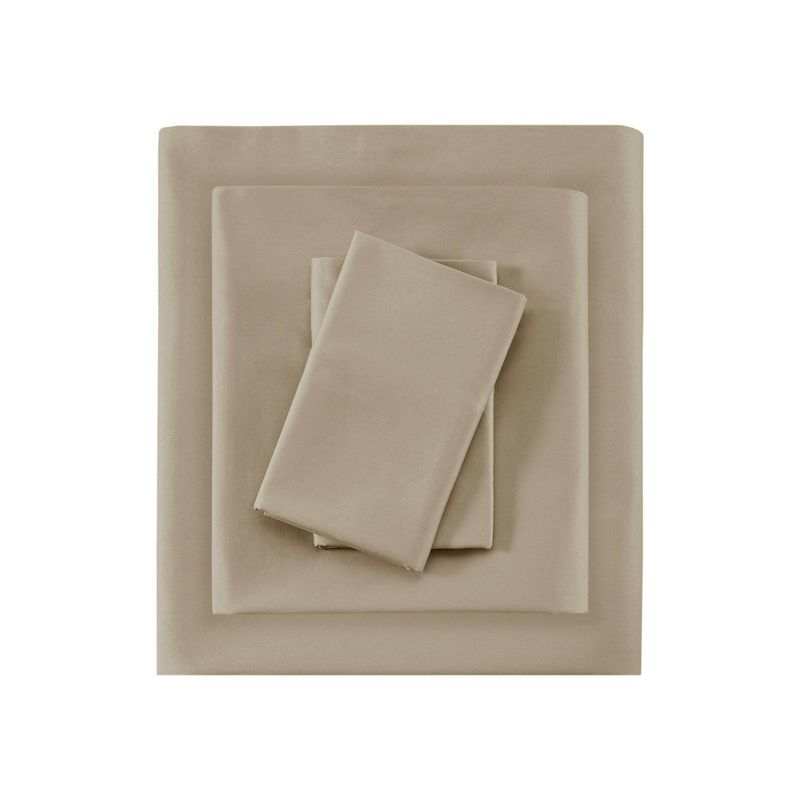 525 Thread Count Solid Cotton Blend Sheet Set