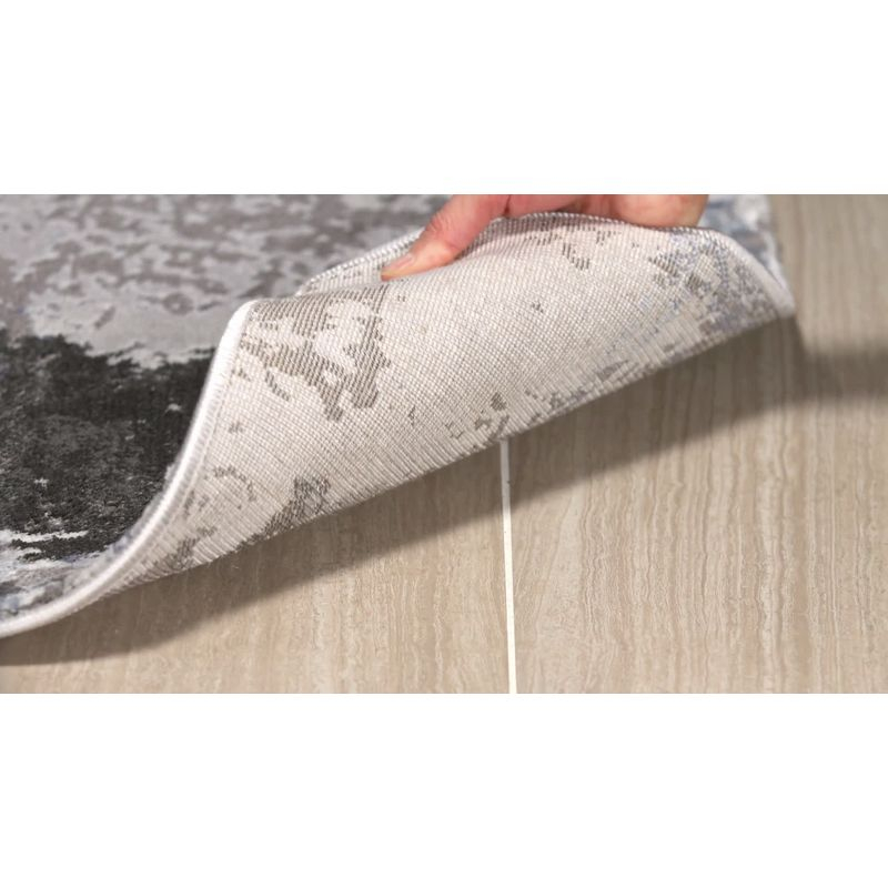 Craft CFT820 Loomed Indoor Area Rug - Grey/Blue - 4'x4' - Safavieh