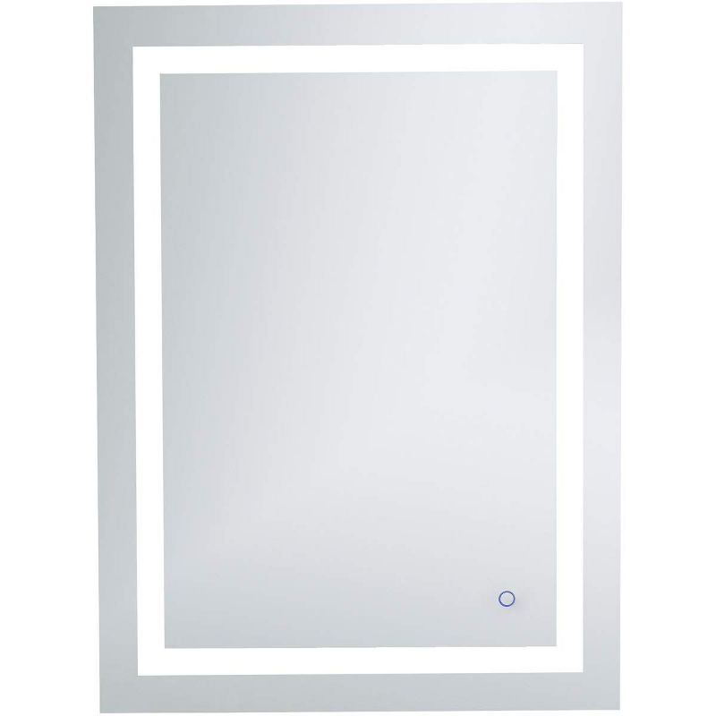 Elegant Decor Helios 36" x 27" Hardwired LED Bathroom Mirror with Touch Sensor