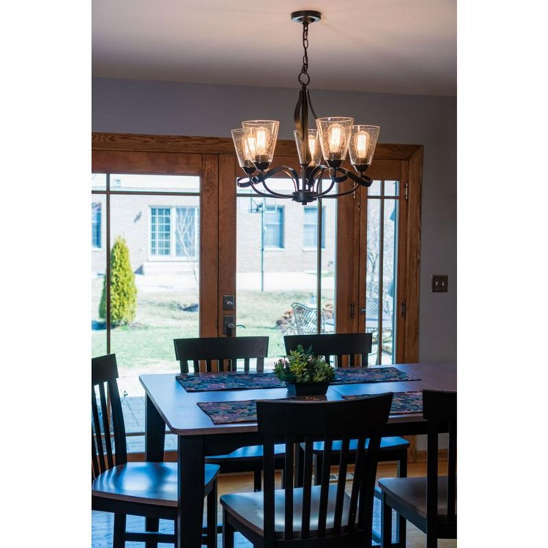 Vaxcel Cinta 5 - Light Chandelier in  Oil Rubbed Bronze