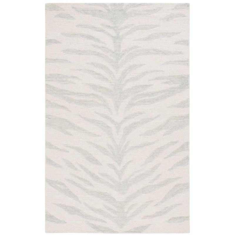 Ebony EBN603 Hand Tufted Indoor Accent Rug - Green/Ivory - 3'x5' - Safavieh
