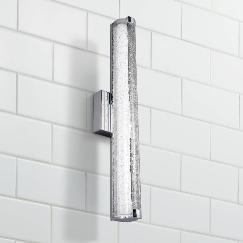 Generation Lighting Cutler 5" High Chrome LED Wall Sconce