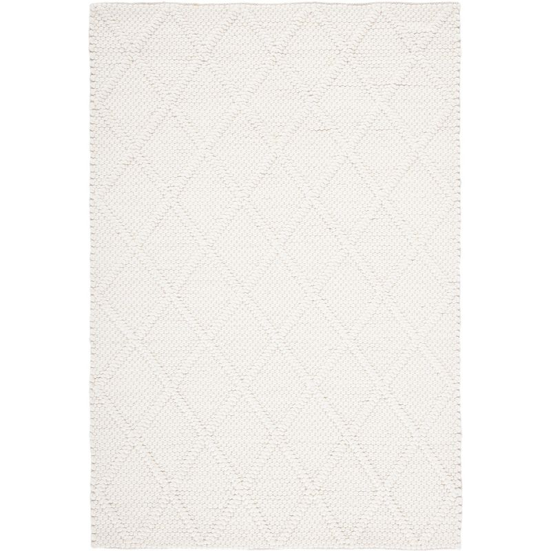 Natura NAT310 Hand Woven Area Rug - Ivory/Ivory - 4'x6' - Safavieh.