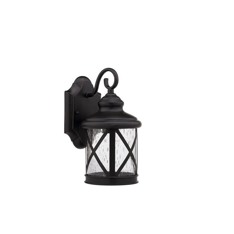 Chloe Lighting Milania Adora Transitional 1 Light Rubbed Bronze Outdoor Wall Sconce 16" Height