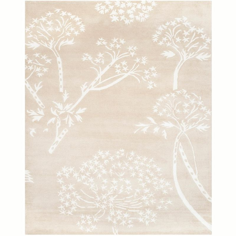 Bella BEL131 Hand Tufted Area Rug - Sand/Ivory - 8'x10' - Safavieh.