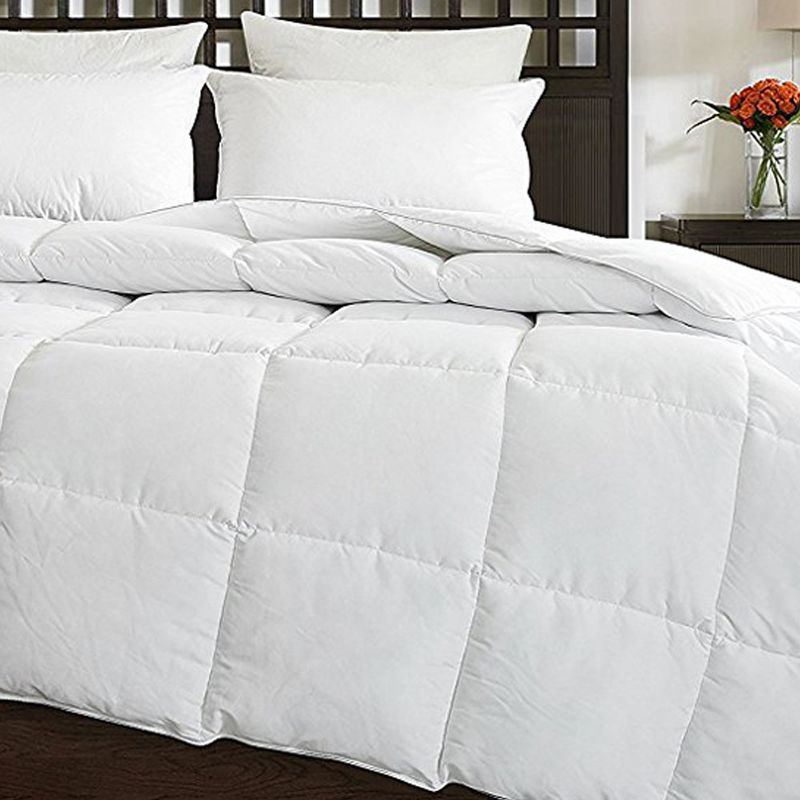 Cheer Collection Down Alternative Hypoallergenic Comforter - White (King)