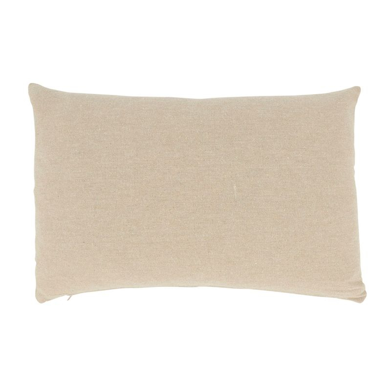 Saro Lifestyle Anchors of Adventure Poly Filled Throw Pillow, Beige, 12"x18"