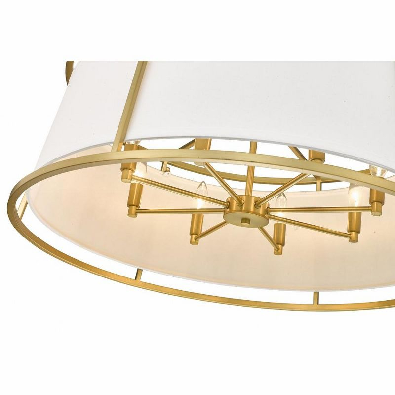 Z-Lite Lenyx 8 - Light Chandelier in  Rubbed Brass
