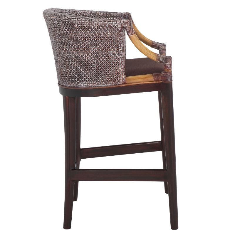Brando Counter Stool - BST4000 - Brown/Brown - Safavieh