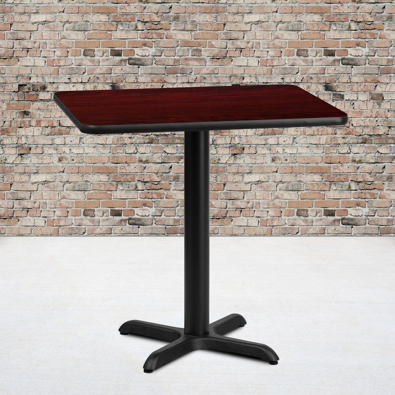Flash Furniture 2 Person 30'' L x 32.26'' H Laminate High Top Table