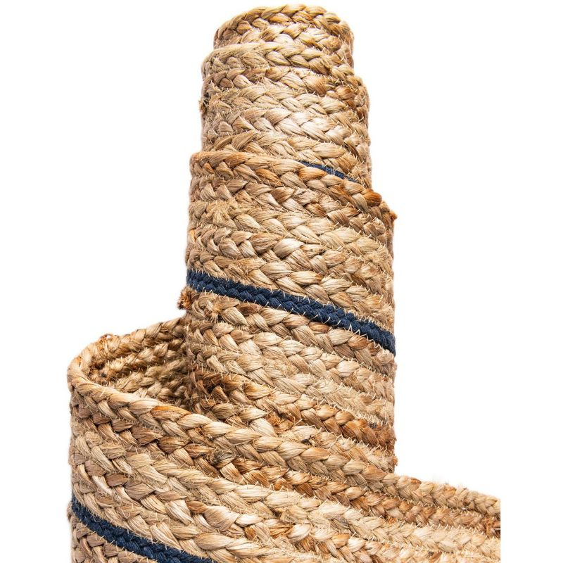 Unique Loom 8' 0 x 10' 0 Gujarat Braided Jute Rectangle Area Rug