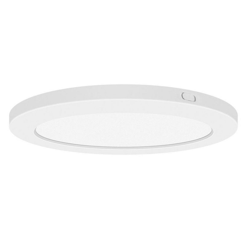 Access Lighting ModPLUS 1 - Light Flush Mount in  Brushed Steel