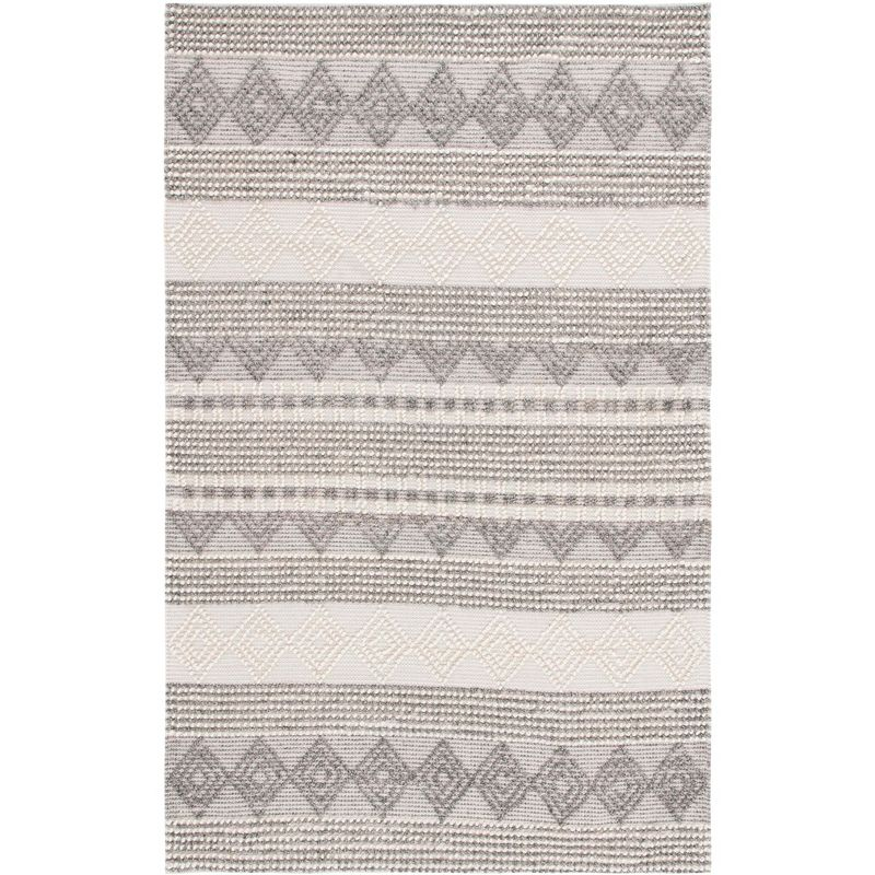 Natura NAT651 Hand Woven Area Rug - Beige/Grey - 8'x10' - Safavieh.