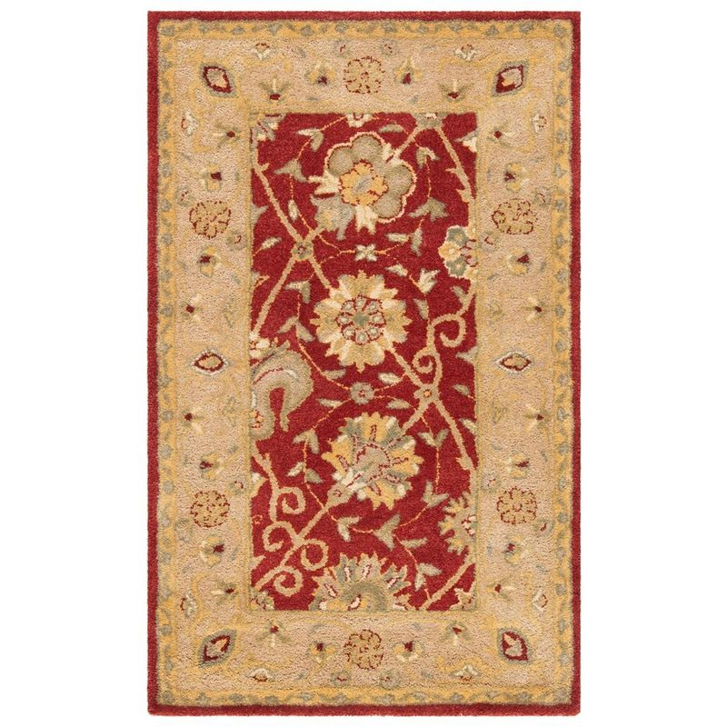Antiquity AT21 Hand Tufted Indoor Accent Rug - Rust - 3'x5' - Safavieh