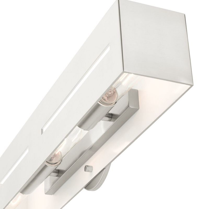 Livex Lighting Soma 3 - Light Vanity in  Brushed Nickel