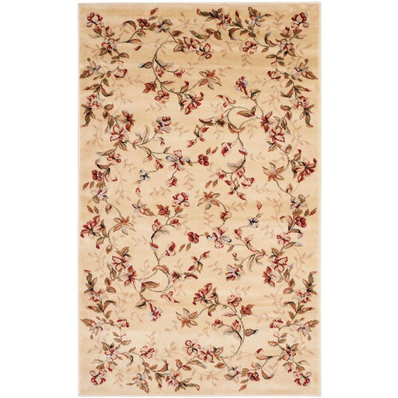 Lyndhurst LNH325 Power Loomed Accent Rug - Beige - 3'3"x5'3" - Safavieh.
