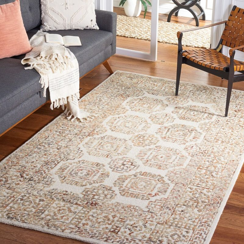 Aspen APN132 Hand Tufted Area Rug  - Ivory/Sage - 3'x5' - Safavieh.