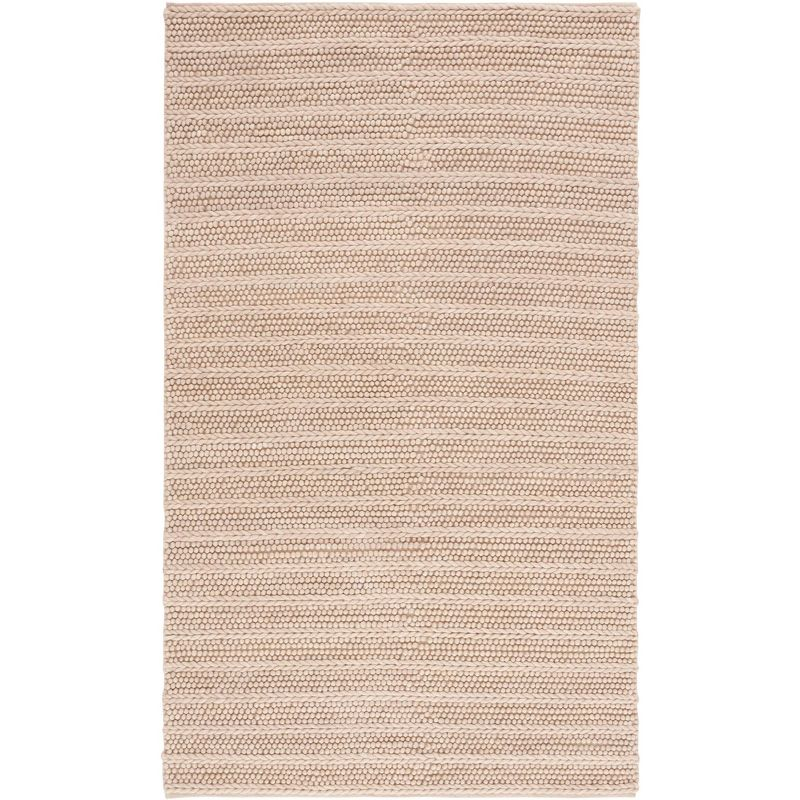 Natura NAT280 Flat Weave Indoor Area Rug - Beige - 4'x6' - Safavieh