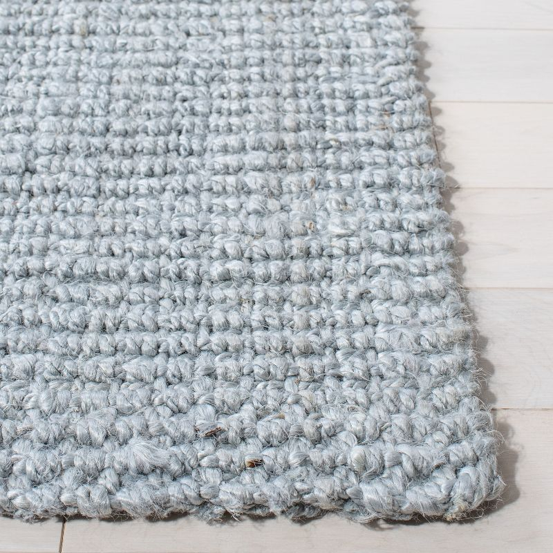 Natural Fiber NF747 Hand Woven Indoor Area Rug - Light Grey - 8'x10' - Safavieh