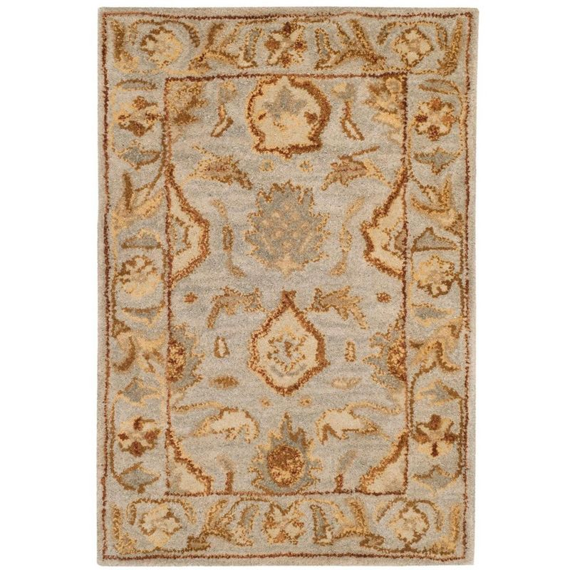 Antiquity AT60 Hand Tufted Accent Rug - Light Grey - 2'x3' - Safavieh.