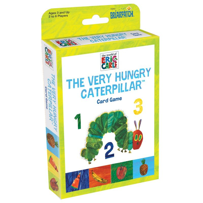 Briarpatch The World of Eric Carle The Very Hungry Caterpillar Card Game, Pack of 3