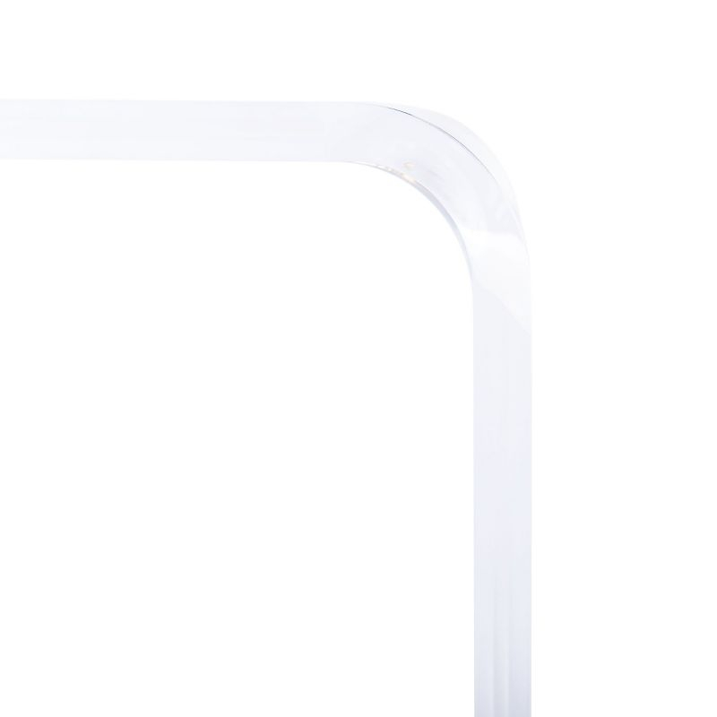 Pryor Acrylic Side Table - Clear - Safavieh.